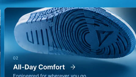 Close-up concept illustration of sneaker sole